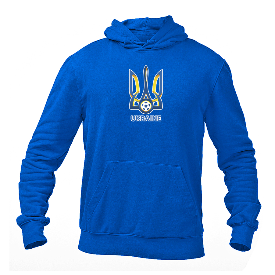 Men's Ukraine National Football Soccer Team Pullover Hoodie