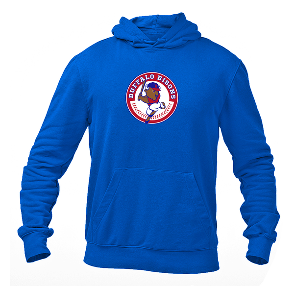 Men's Buffalo Bisons Logo Pullover Hoodie