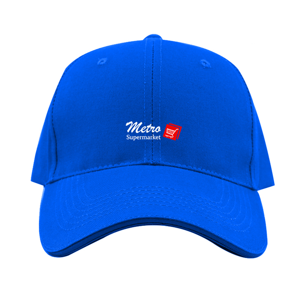 Metro Supermarket Logo  Dad Baseball Cap Hat