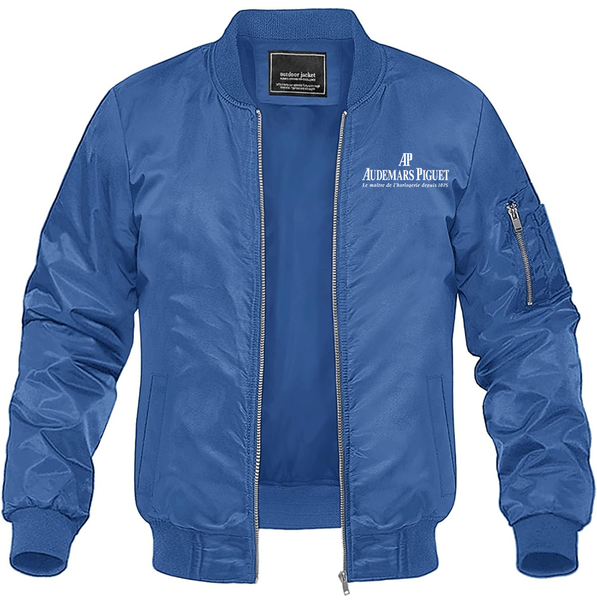 Men's Audemars-Piguet Lightweight Bomber Jacket Windbreaker Softshell Varsity Jacket Coat