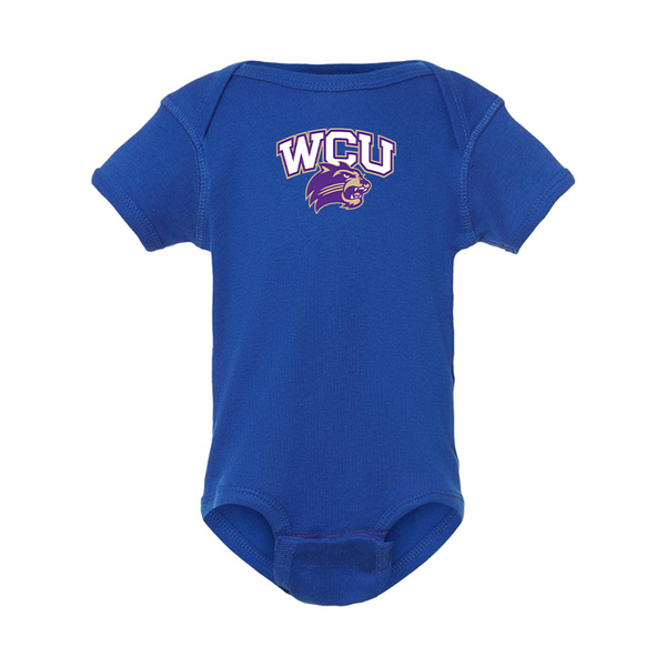 Western Carolina Catamounts  Rabbit Skins Infant Baby Rib Bodysuit