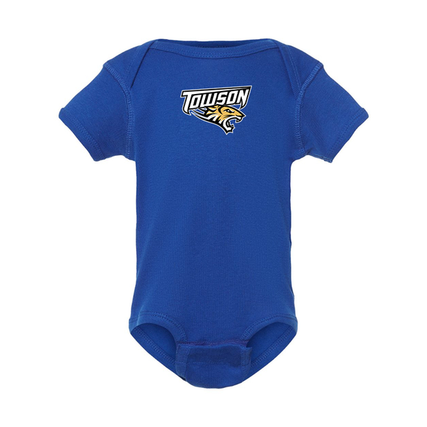 Towson Tigers Rabbit Skins Infant Baby Rib Bodysuit