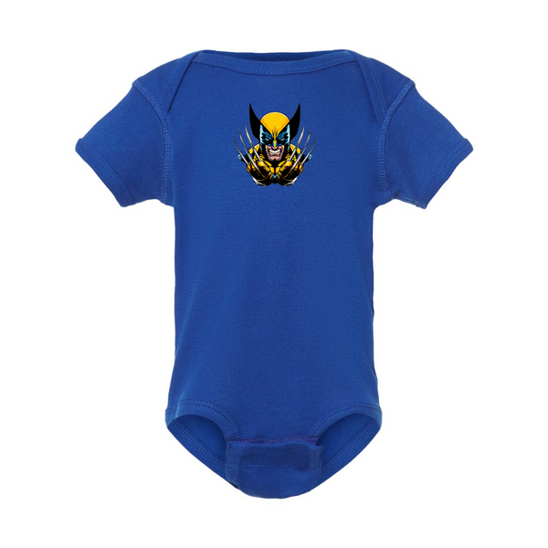 Wolverine 2025 Art   Rabbit Skins Infant Baby Rib Bodysuit