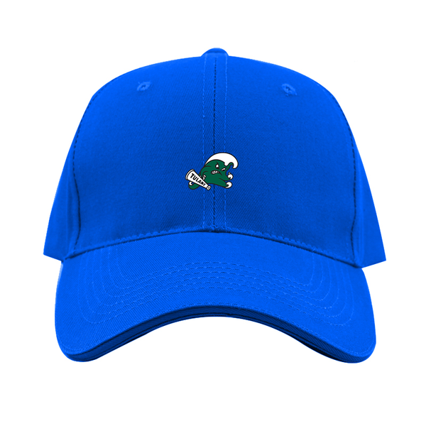 Tulane Green Wave Logo  Dad Baseball Cap Hat