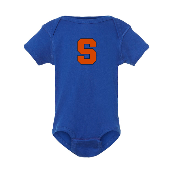 Syracuse Orange  Rabbit Skins Infant Baby Rib Bodysuit