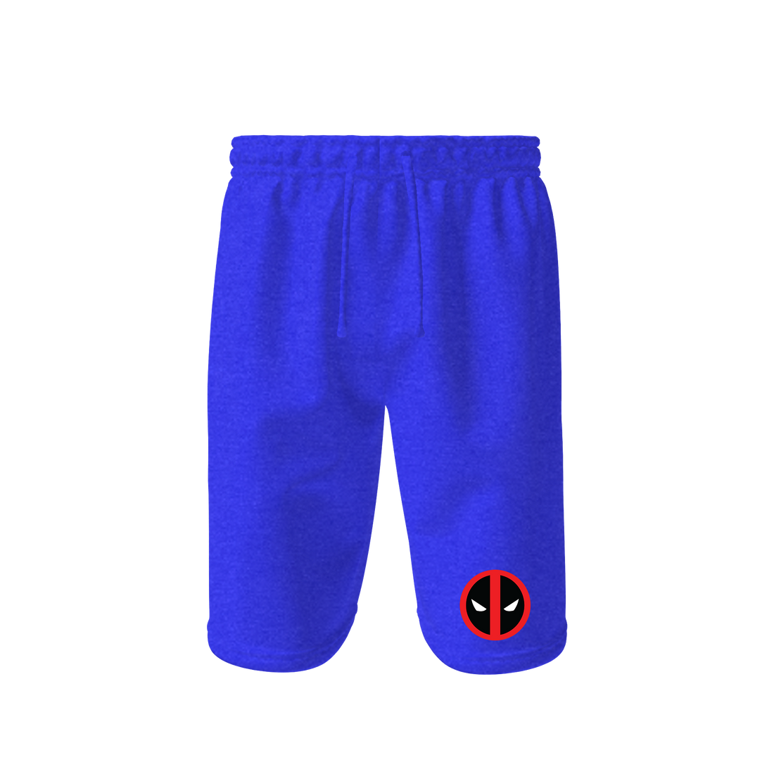 Men's Deadpool Marvel Superhero Athletic Fleece Shorts