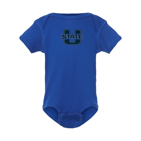 Utah State Aggies Rabbit Skins Infant Baby Rib Bodysuit