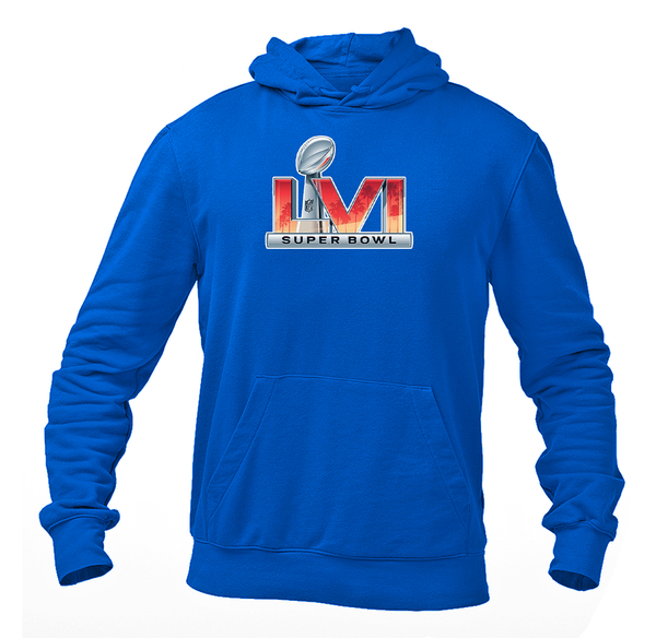 Men's Superbowl LVI Logo  Pullover Hoodie