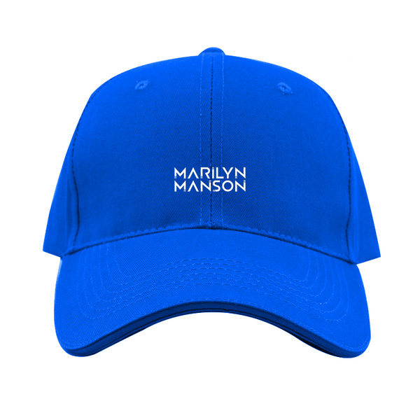 Marilyn Manson Logo  Dad Baseball Cap Hat