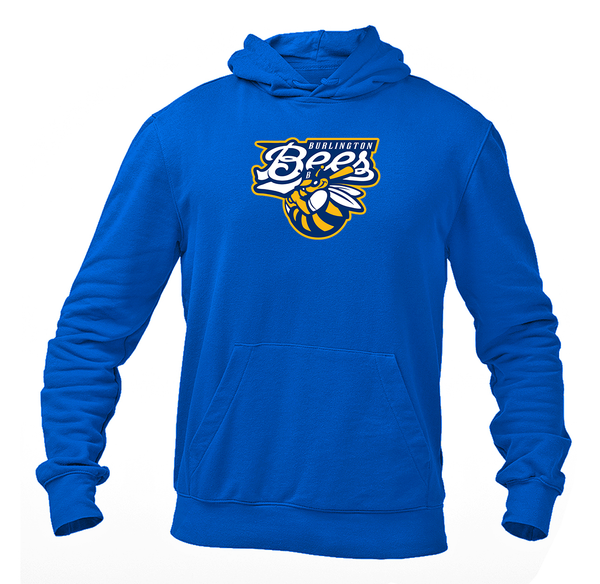 Men's Burlington Bees  Logo Pullover Hoodie