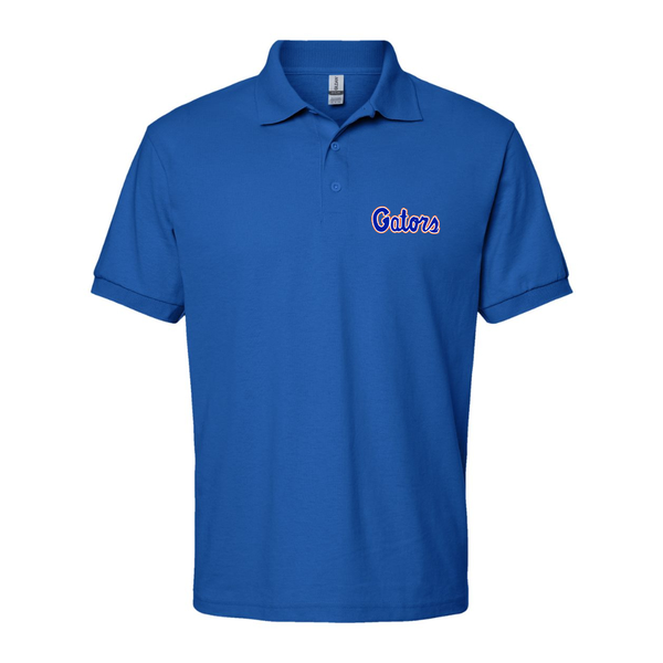Men's Florida Gators Script Dry Blend Jersey Polo