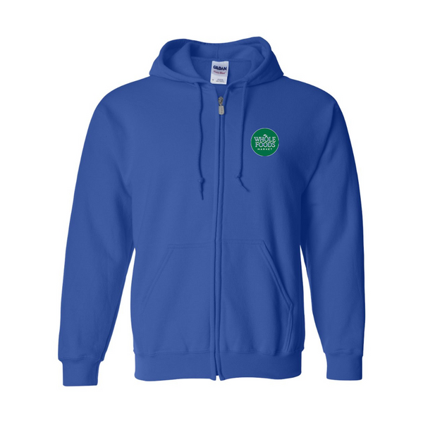 Men's Whole Foods Market  JERZEES NuBlend Full-Zip Hooded Sweatshirt