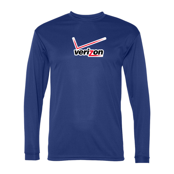 Men's  Verizon Wireless Performance Long Sleeve T-Shirt