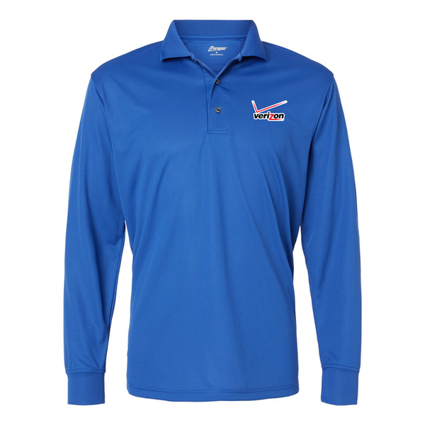 Men's  Verizon Wireless Paragon Prescott Long Sleeve Polo