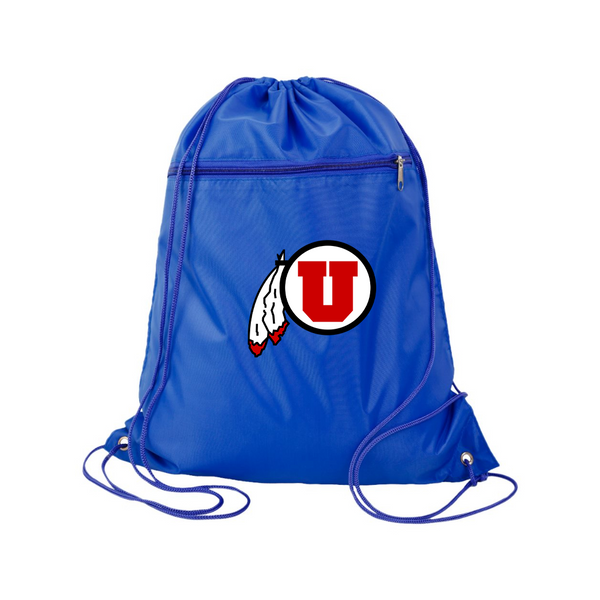 Utah Utes Q-Tees - Polyester Cinchpack