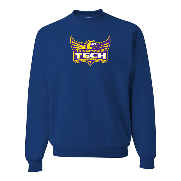 Men's Tennessee Tech Golden Eagles  JERZEES NuBlend Crewneck Sweatshirt