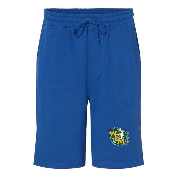 Men's  William and Mary Tribe  Independent Trading Co Midweight Fleece Shorts