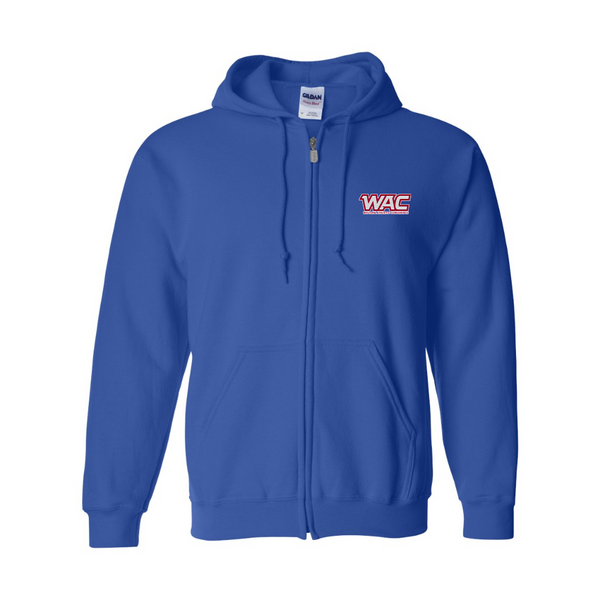 Men's  Western Athletic Conference JERZEES NuBlend Full-Zip Hooded Sweatshirt