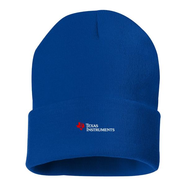 Texas Instruments Logo Beanie Hat
