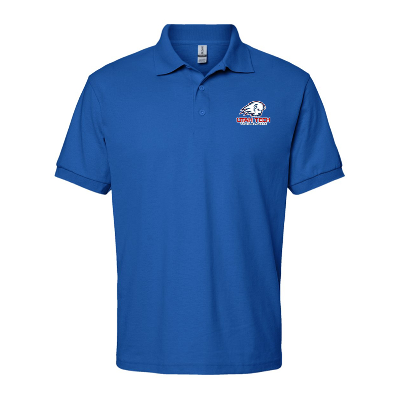Men's Utah Tech Trailblazers Dry Blend  Polo