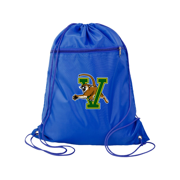 Vermont Catamounts Q-Tees - Polyester Cinchpack