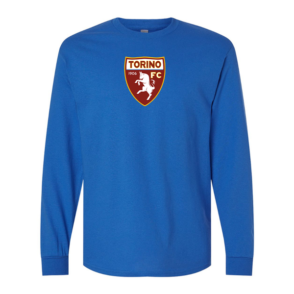 Men's Torino Soccer Gildan Heavy Cotton Long Sleeve T-Shirt