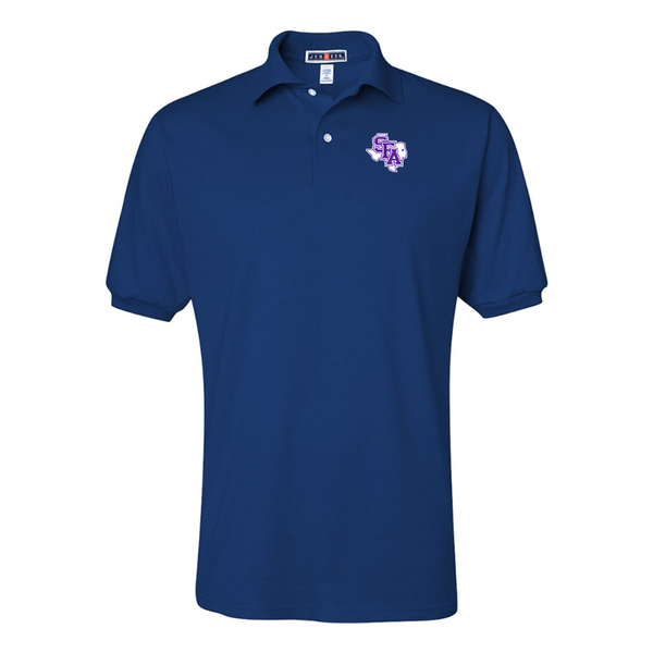 Men's Stephen F. Austin Lumberjacks  JERZEES  SpotShield polo