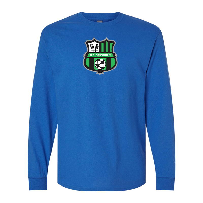 Men's U.S. Sassuolo Soccer Gildan Heavy Cotton Long Sleeve T-Shirt