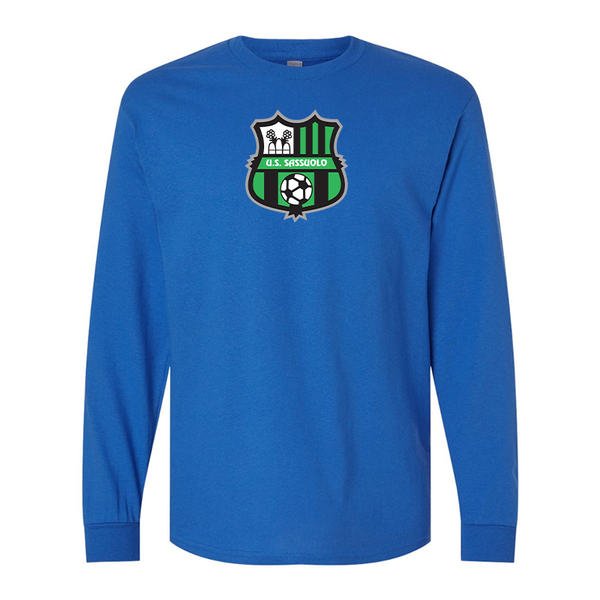 Men's U.S. Sassuolo Soccer Gildan Heavy Cotton Long Sleeve T-Shirt