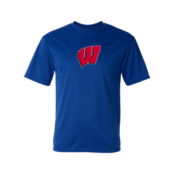 Men's  Wisconsin Badgers Polyester T-Shirt