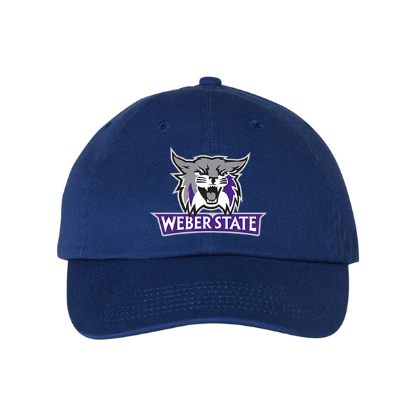 Weber State Wildcats Valucap Adult Bio-Washed Classic Dad Hat