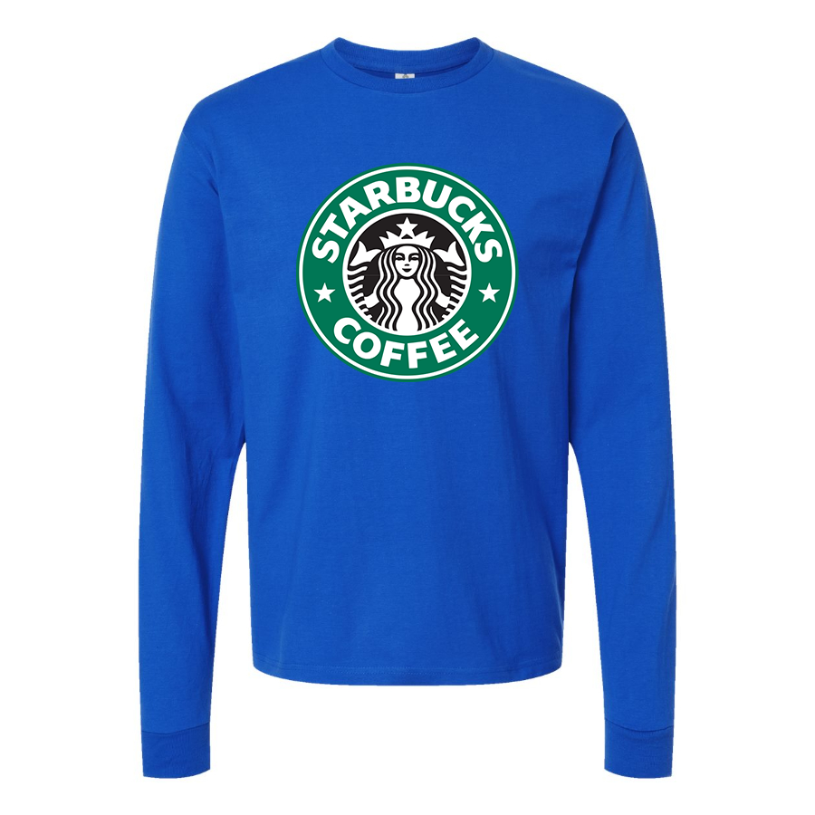 Men's Starbucks Coffee Long Sleeve T-Shirt