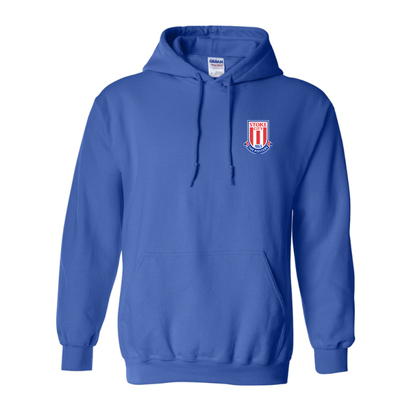 Men's Stoke City Soccer  Gildan  Heavy Blend Hooded Sweatshirt