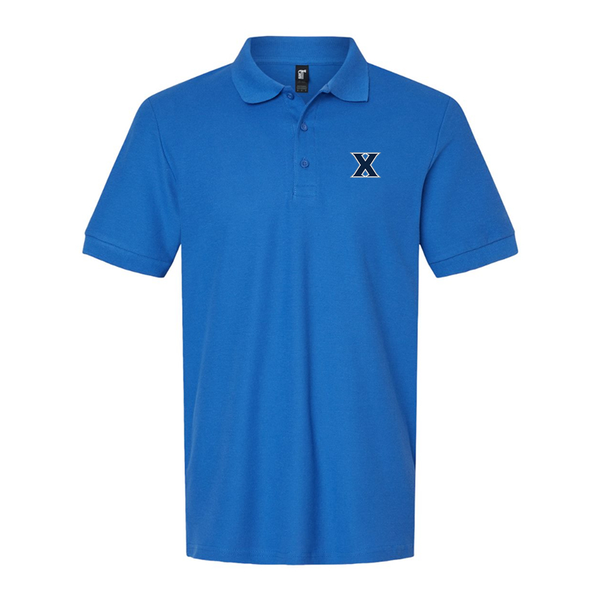 Men's Xavier Musketeers Gildan Hammer Pique Polo