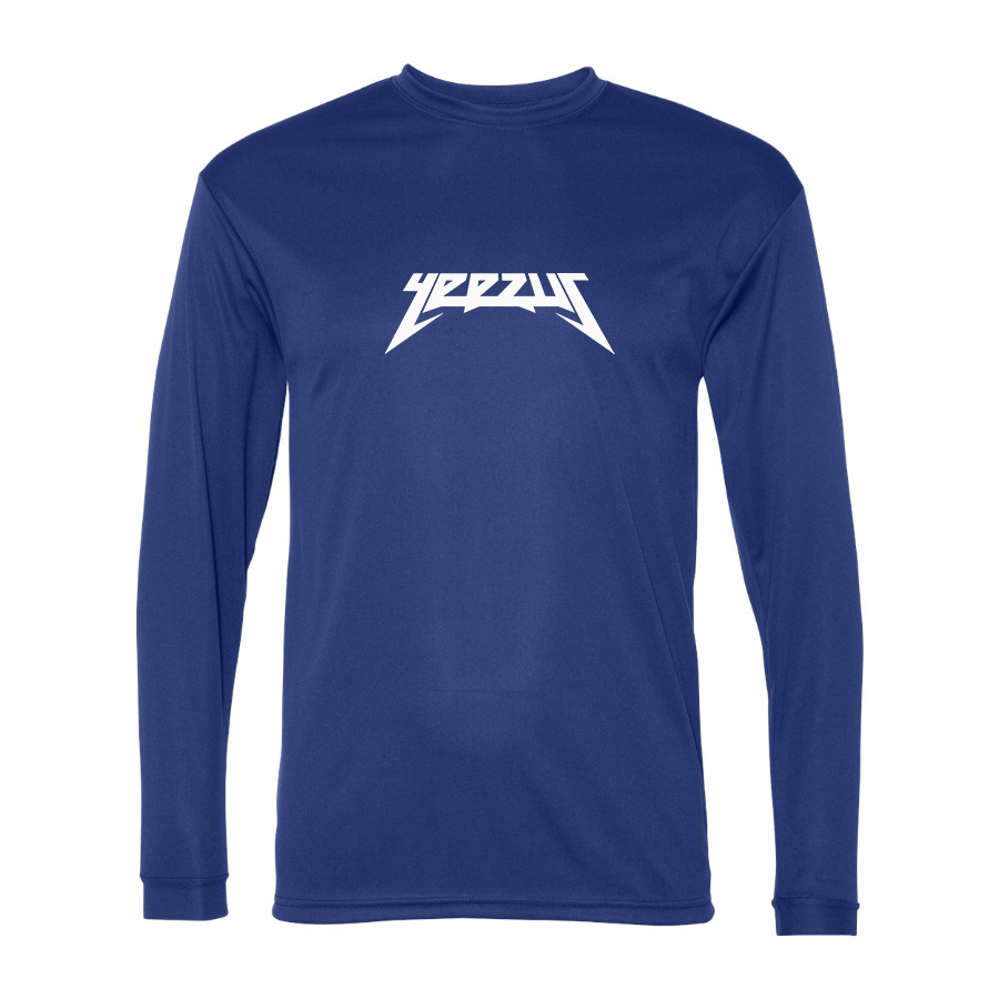 Men’s Kanye West Yeezus Music - Polyester Long Sleeve T-Shirt