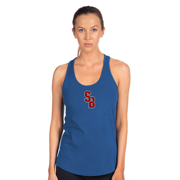 Women's Stony Brook Seawolves  Next Level Ideal Racerback Tank