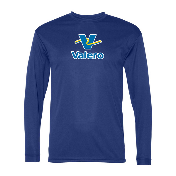 Men's Valero Gas Station Performance Long Sleeve T-Shirt