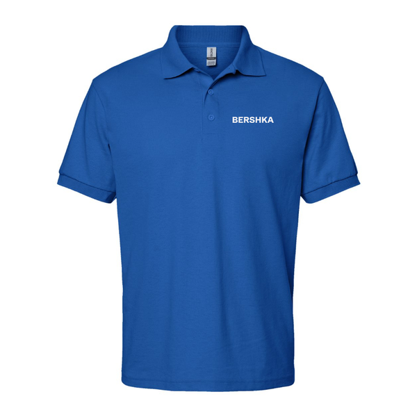 Men's Bershka Logo Dry Blend Polo