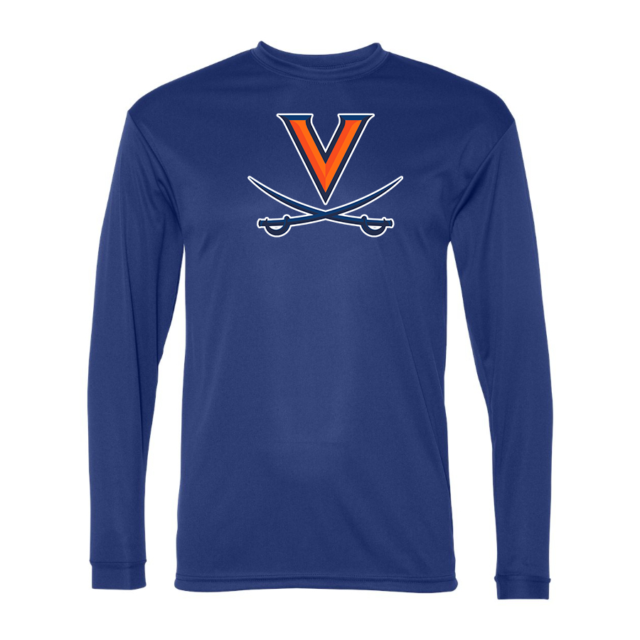Men's  Virginia Cavaliers  Performance Long Sleeve T-Shirt