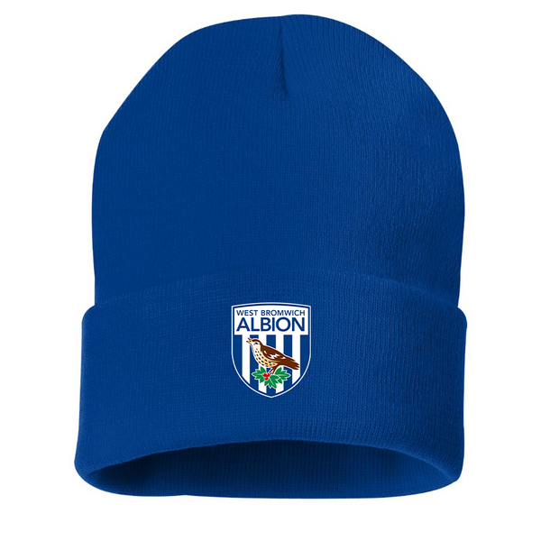 West Bromwich Albion Soccer Beanie Hat