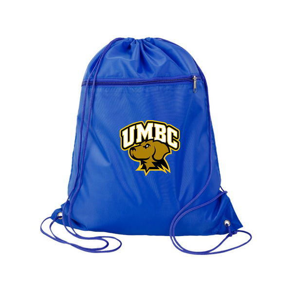 UMBC Retrievers Q-Tees - Polyester Cinchpack
