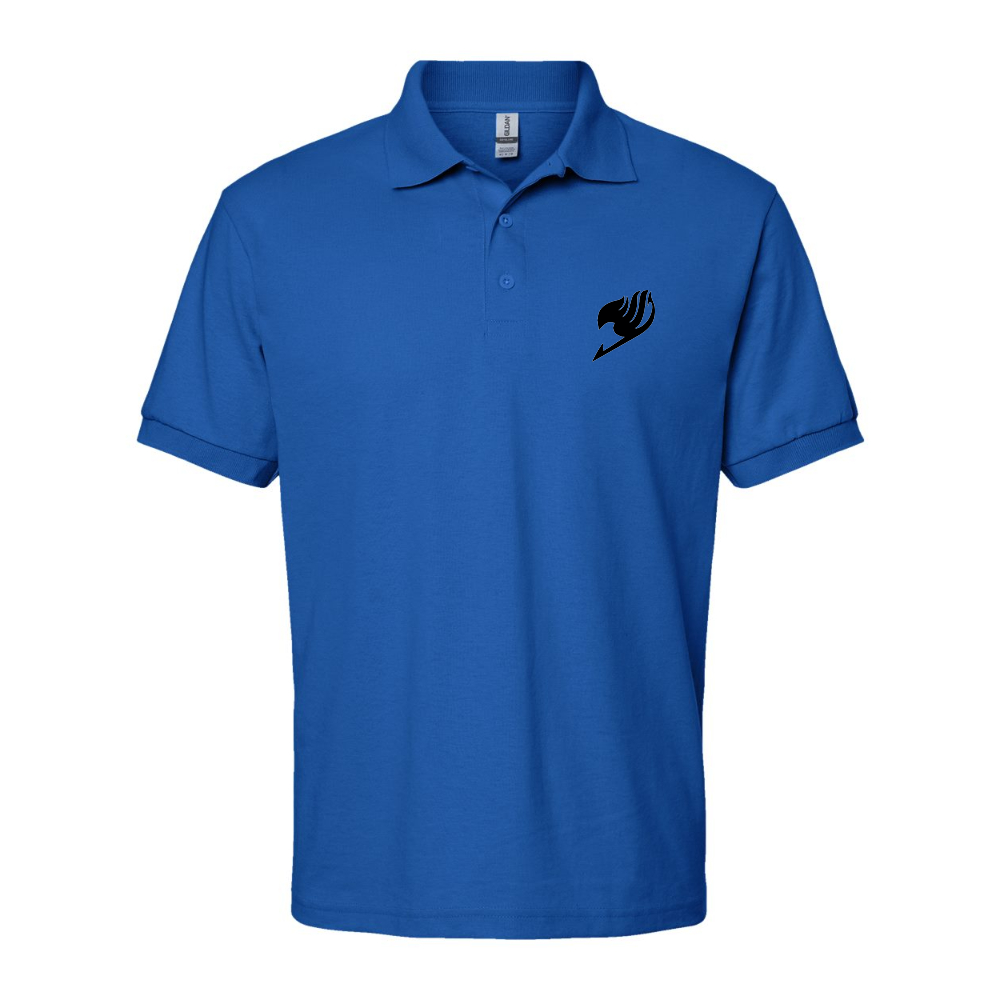 Men's Fairy Tail Wildcats Dry Blend Jersey Polo - Blue