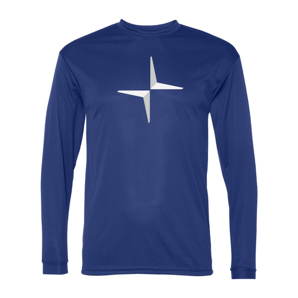 Men's Polestar Eletric Car Polyester Long Sleeve T-Shirt