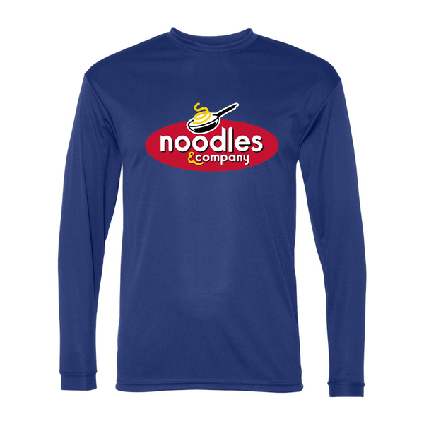 Men's Noodles & Company Polyester Long Sleeve T-Shirt