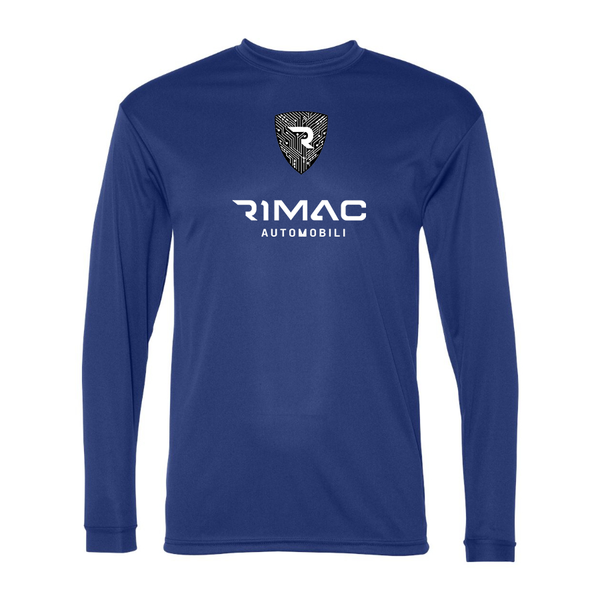 Men's Rimac Automobili Polyester Long Sleeve T-Shirt