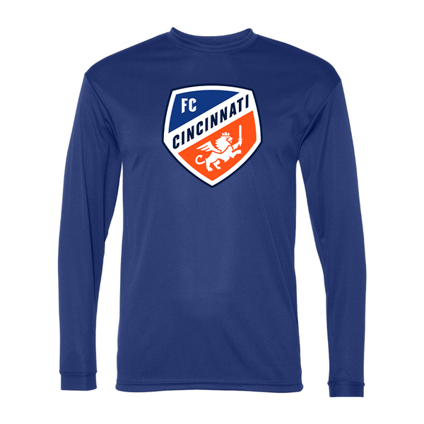 Men's  FC Cincinnati Polyester Long Sleeve T-Shirt