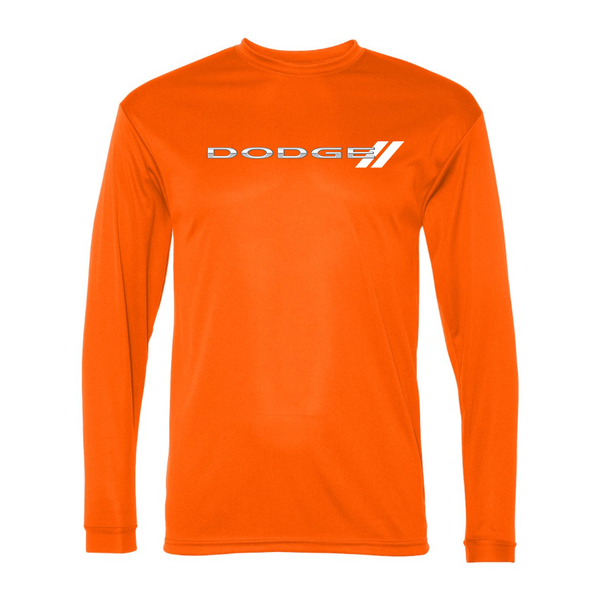 Men's  Dodge Car  Polyester Long Sleeve T-Shirt