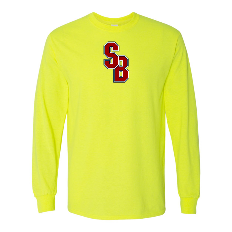 Men's Stony Brook Seawolves Gildan Heavy Cotton Long Sleeve T-Shirt