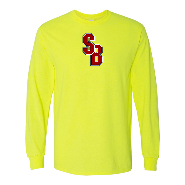 Men's Stony Brook Seawolves Gildan Heavy Cotton Long Sleeve T-Shirt