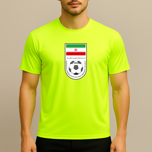 Men's Iran National Soccer Team Polyester T-Shirt
